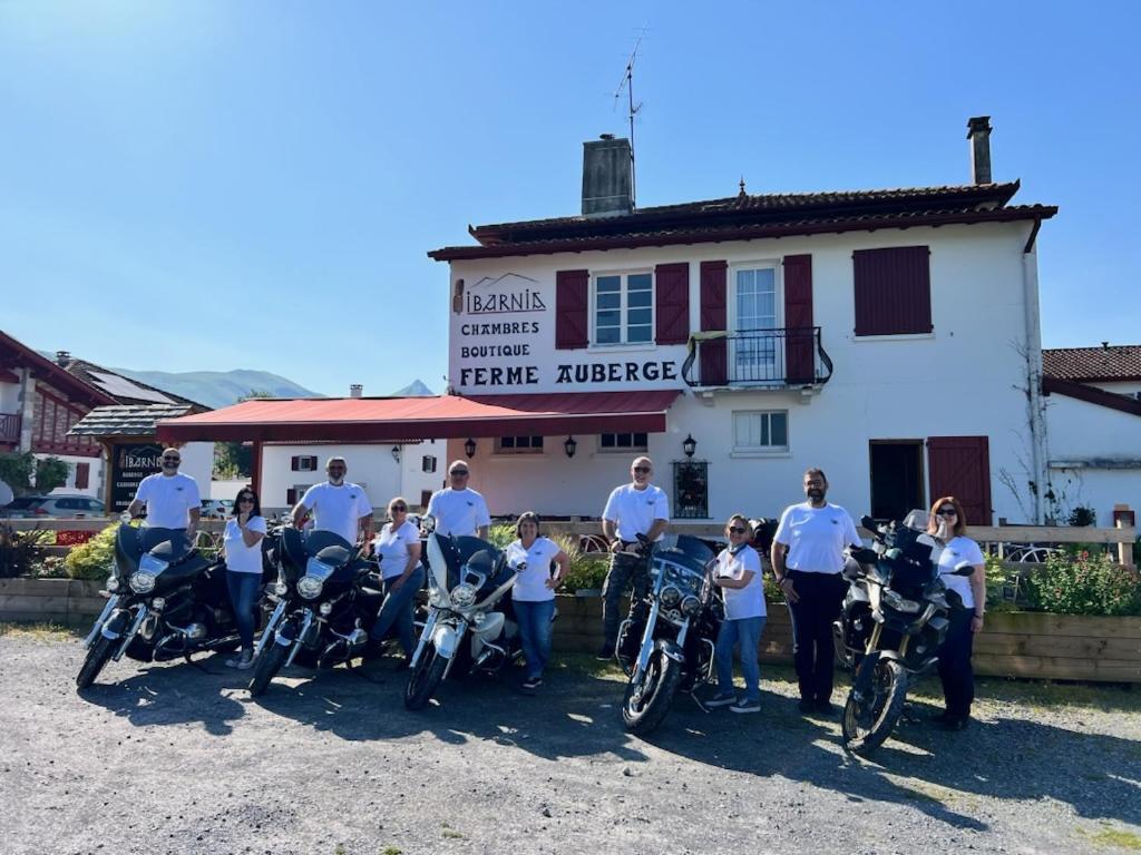 Ferme Auberge Ibarnia 莱坎贝尔里 外观 照片